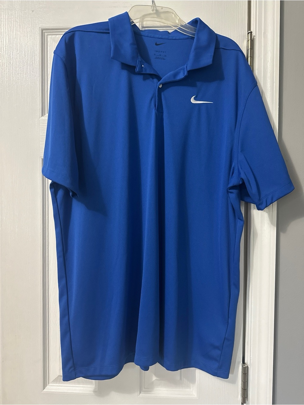 Nike Men’s Blue Dri-FIT Polo Shirt-XL NWOT